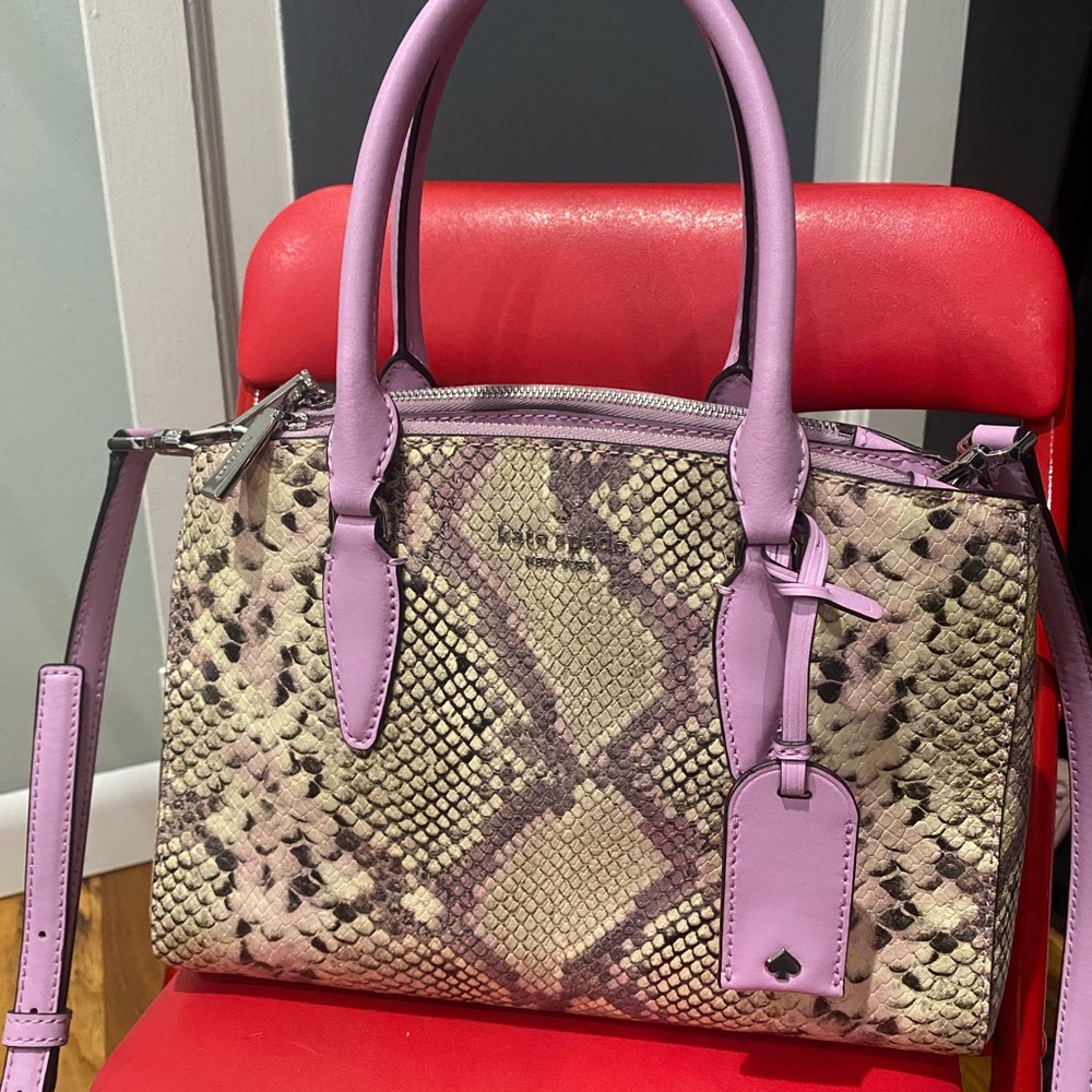 Kate spade snake skin purse